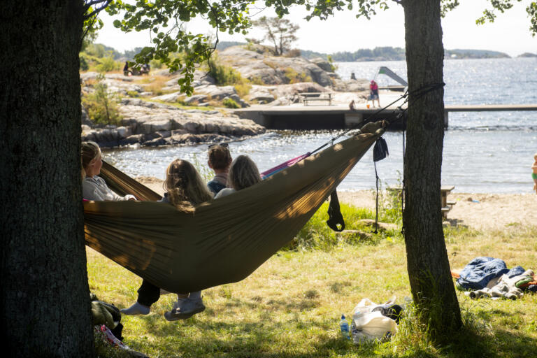 Roligheden; dyreparken; camping; stranda; hengekøye;